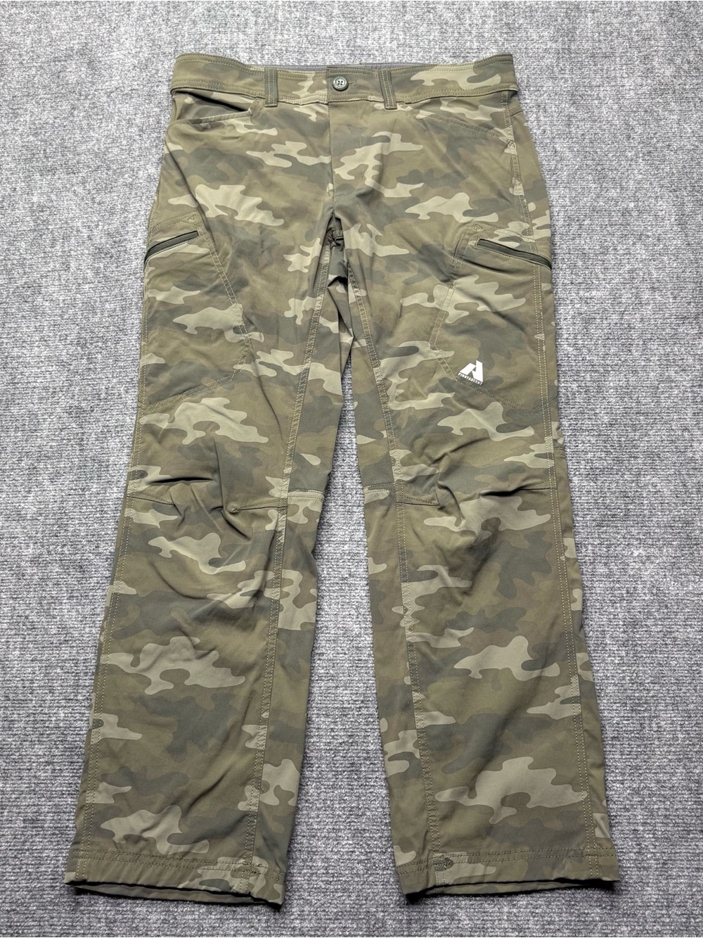 Eddie Bauer Pants Mens 34x30 Green Camo MR Guide Pro Pant First Ascent